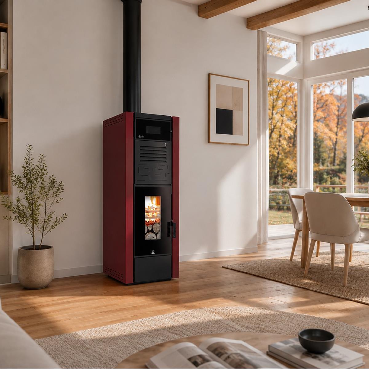 Didatto srl Air Wood N con Forno 14 Kw